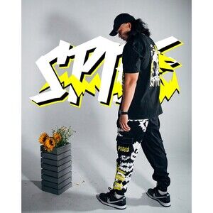 Spiff Passe Draken Tokyo Revengers Cargo Jogger Twin Dragon Tech Pants S